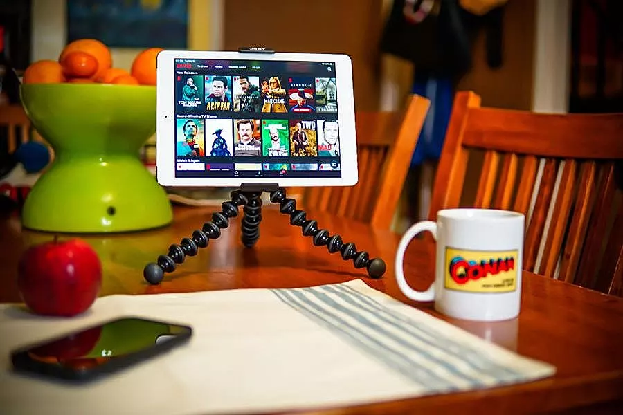 Przykład użycia Joby GripTight Mount Pro Tablet